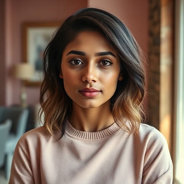 Portrait of Priya Nambiar, lead colourist