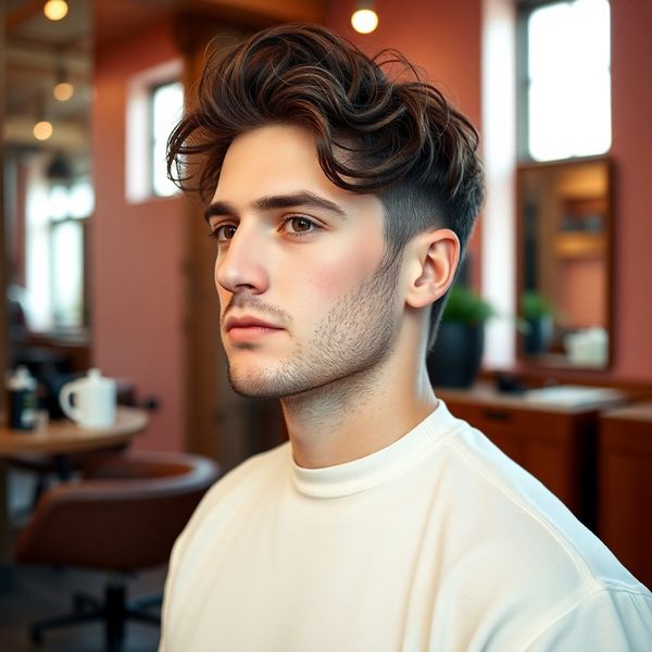 Portrait of Caden Forsythe, balayage and cut specialist